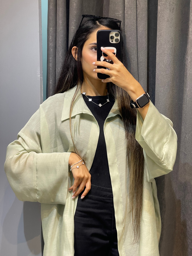 شومیز حریر شیشه ای زنانه